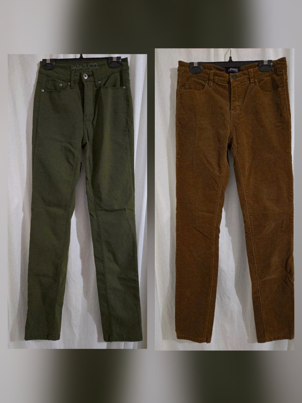 Set Of 2 Pairs of Pants Size 4 (Parasuco and Buffalo)